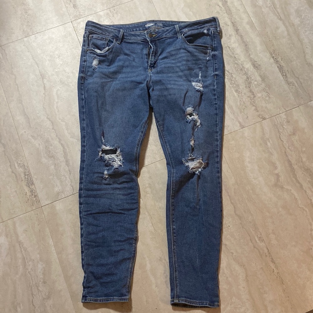 womens old navy super skinny jeans